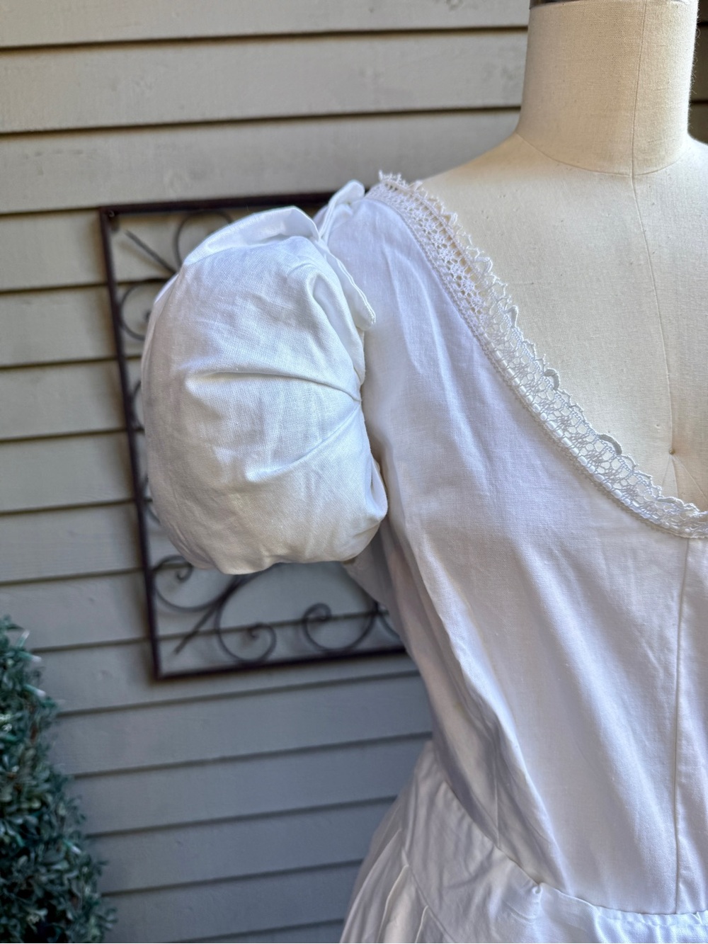 1890-1990 Victorian Edwardian Dickensian Reproduction Dress | 10 pieces | Sz. 6 - Picture 13 of 15